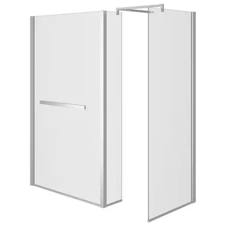 Matrix 1400 x 800mm Ultimate Walk In Enclosure + Side Panel Only 10mm (No Tray) 2 Matrix 1400 x 800mm Ultimate Walk In Enclosure + Side Panel Only 10mm (No Tray) - Image 2