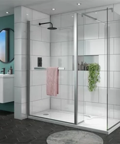 Matrix 1400 x 900mm Ultimate Walk In Enclosure 10mm (inc. Side Panel + Tray)