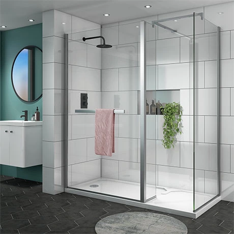 Matrix 1400 x 900mm Ultimate Walk In Enclosure 10mm (inc. Side Panel + Tray) 1 Matrix 1400 x 900mm Ultimate Walk In Enclosure 10mm (inc. Side Panel + Tray)