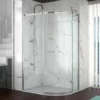 Merlyn 8 Series 1200 x 800mm Frameless 1 Door Offset Quadrant Enclosure