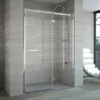 Merlyn 8 Series Frameless Hinge & Inline Shower Door