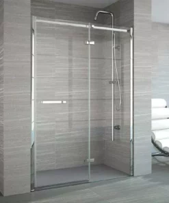 Merlyn 8 Series Frameless Hinge & Inline Shower Door