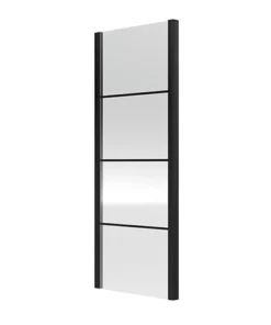 Side Panel for Hudson Matt Black Apex Shower Door