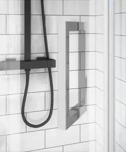 Apollo Frameless LH Hinged Door Square Enclosure -Shower Enclosure Ranges Shop AHDSQLH DETAIL2 460