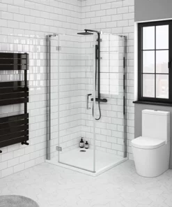 Apollo Frameless LH Hinged Door Square Enclosure