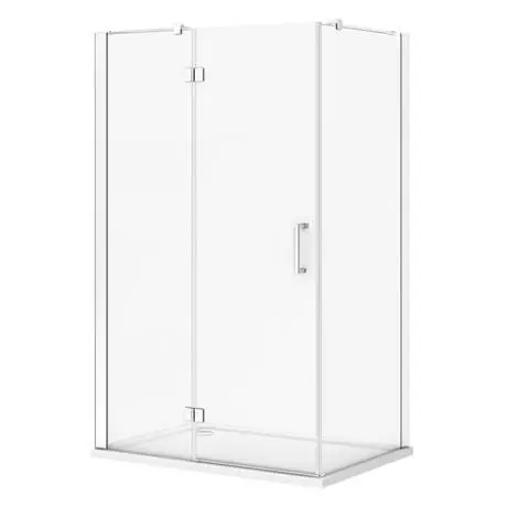 Apollo Frameless LH Hinged Door Rectangular Enclosure 2 Apollo Frameless LH Hinged Door Rectangular Enclosure - Image 2