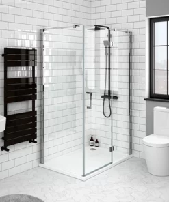 Apollo Frameless RH Hinged Door Rectangular Enclosure