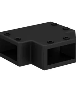 Arezzo 1400 x 900 Matt Black Profile Wet Room (inc. Screen, Side Panel + Tray) -Shower Enclosure Ranges Shop AZMB01 d2 460