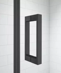 Merlyn Black Sliding Shower Door 6 Merlyn Black Sliding Shower Door -Shower Enclosure Ranges Shop BLKFSL1200H D1 460