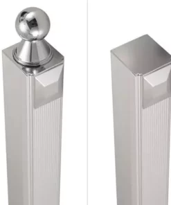 Burlington - Traditional Offset Quadrant 80cm & 40cm In-Line Panel - BU91 6 Burlington - Traditional Offset Quadrant 80cm & 40cm In-Line Panel - BU91 -Shower Enclosure Ranges Shop BU91 d2 375