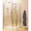 Burlington Traditional Hinged Shower Door with Inline Panel & Side Panel