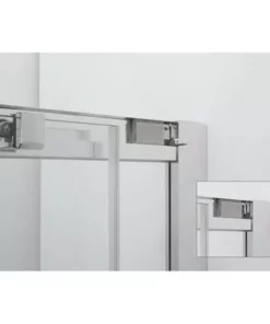 Crosswater 900 x 900mm Clear 6 Quadrant Double Door Shower Enclosure - CAQDS0900 -Shower Enclosure Ranges Shop CAQDS0800 D2 460 1