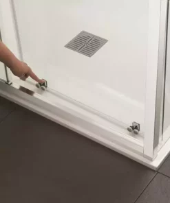 Crosswater 1200 x 900mm Clear 6 Offset Quadrant Single Door Shower Enclosure - CAQSSC12X9 -Shower Enclosure Ranges Shop CAQSSC10X8 D3 460 2