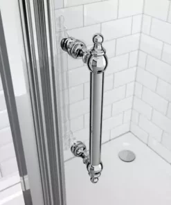 Chatsworth Traditional 1000 x 700mm Sliding Door Shower Enclosure without Tray -Shower Enclosure Ranges Shop CT107SDENT d2 460