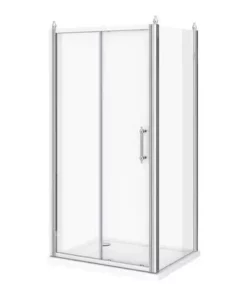 Chatsworth Traditional 1000 x 800mm Sliding Door Shower Enclosure + Tray -Shower Enclosure Ranges Shop CT108SDE d2 460
