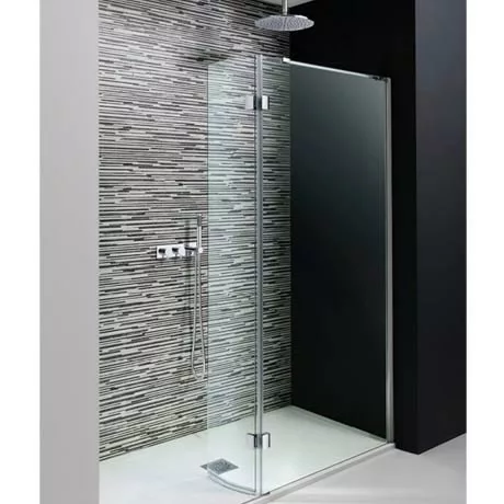Crosswater - Design View Walk In Easy Access Shower Enclosure - 2 Size Options 1 Crosswater - Design View Walk In Easy Access Shower Enclosure - 2 Size Options