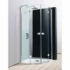 Crosswater - Design Quadrant Double Hinged Door Enclosure - 2 Size Options