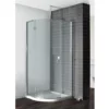 Crosswater - Design Quadrant Single Hinged Door Shower Enclosure - 3 Size Options