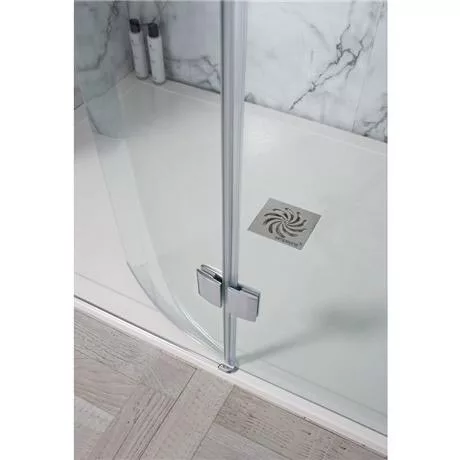 Crosswater - Design View Walk In Easy Access Shower Enclosure - 2 Size Options 3 Crosswater - Design View Walk In Easy Access Shower Enclosure - 2 Size Options - Image 3