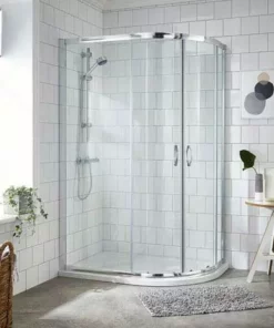 Ella Offset Quadrant Enclosure - 1200 x 800mm - ERQ128 - Enclosure Only