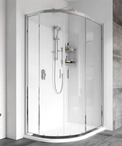 Roman - Haven8 Two Door Offset Quadrant Shower Enclosure - Various Size Options