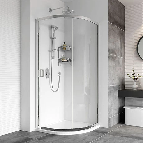 Roman - Haven8 One Door Quadrant Shower Enclosure - 2 Size Options 1 Roman - Haven8 One Door Quadrant Shower Enclosure - 2 Size Options