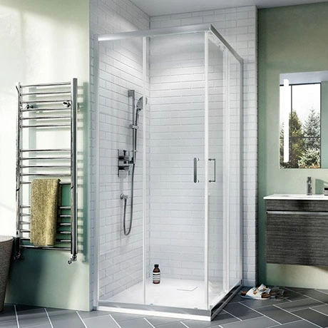 Crosswater Kai 6 Corner Entry Shower Enclosure 1 Crosswater Kai 6 Corner Entry Shower Enclosure