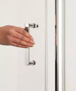 Crosswater 900 x 900mm Kai 6 Quadrant Single Door Shower Enclosure - KLQSSC0900 -Shower Enclosure Ranges Shop KLQSSC0800 D3 460