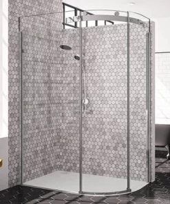 Merlyn 10 Series 1400 x 800mm RH 1 Door Offset Quadrant Enclosure