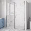 Merlyn 10 Series Pivot Shower Door & Inline Panel