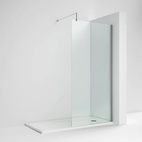 Milton 1600 x 800 Wet Room (1000mm Screen, Support Bar + Tray) 1 Milton 1600 x 800 Wet Room (1000mm Screen, Support Bar + Tray)