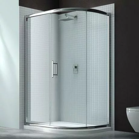 Merlyn 6 Series 1200 x 800mm 1 Door Offset Quadrant Shower Enclosure 1 Merlyn 6 Series 1200 x 800mm 1 Door Offset Quadrant Shower Enclosure