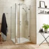 Toreno 8mm Square Hinged Door Shower Enclosure - Easy Fit