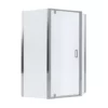 Mira Leap 1200 x 900 Offset Pentagon Pivot Door Shower Enclosure