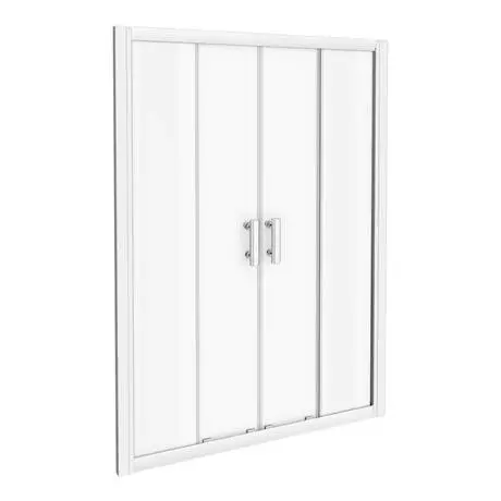 Toreno 1400mm Double Sliding 8mm Easy Fit Shower Door 3 Toreno 1400mm Double Sliding 8mm Easy Fit Shower Door - Image 3