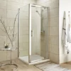 Toreno 8mm Square Pivot Door Shower Enclosure - Easy Fit