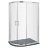Toreno 900 x 800 Offset Quadrant Shower Enclosure inc. Slate Effect Tray