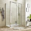 Toreno 8mm Rectangular Sliding Door Shower Enclosure - Easy Fit