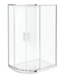 Monza LH Offset Quadrant Shower Enclosure + Pearlstone Tray (Various Sizes) -Shower Enclosure Ranges Shop MZOQLH d2 460