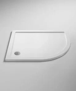 Monza RH Offset Quadrant Shower Enclosure + Pearlstone Tray (Various Sizes) -Shower Enclosure Ranges Shop MZOQRH d3 460