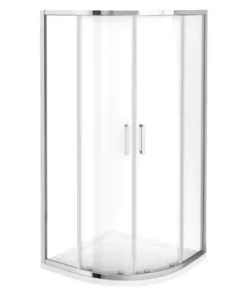 Monza 1000 x 1000mm Quadrant Shower Enclosure + Pearlstone Tray -Shower Enclosure Ranges Shop MZQ90 nw d2 460 1
