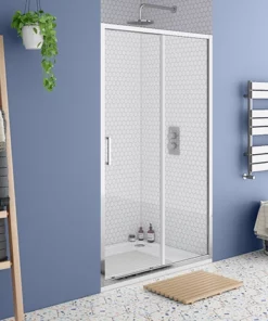 Monza 1200 x 1900 Sliding Shower Door