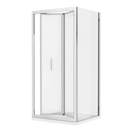 Monza 800 x 800mm Bi-Fold Door Shower Enclosure + Pearlstone Tray 4 Monza 800 x 800mm Bi-Fold Door Shower Enclosure + Pearlstone Tray - Image 4