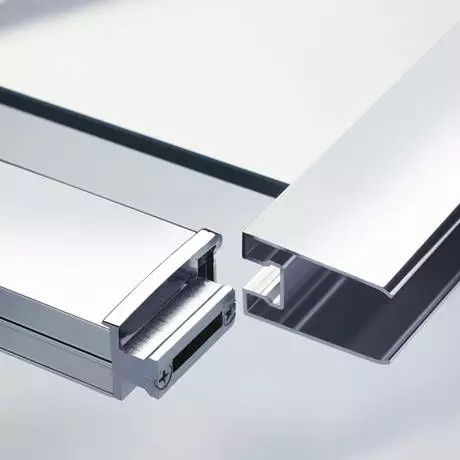 Newark 1200 x 900mm Sliding Door Shower Enclosure + Slate Effect Tray 6 Newark 1200 x 900mm Sliding Door Shower Enclosure + Slate Effect Tray - Image 6