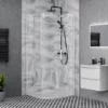 Nova Frameless 900 x 900mm Single Door Quadrant Shower Enclosure