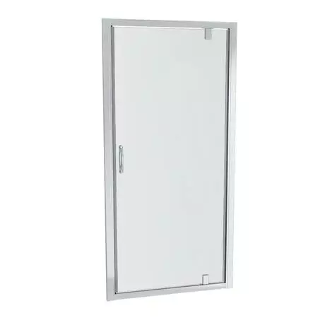 Newark 900 x 900mm Pivot Door Shower Enclosure + Slate Effect Tray 4 Newark 900 x 900mm Pivot Door Shower Enclosure + Slate Effect Tray - Image 4