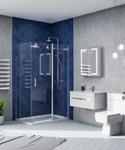 Nova Frameless 1200 x 700 Sliding Door Shower Enclosure -Shower Enclosure Ranges Shop NV127SE detail3 460