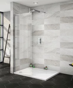 Nova 1200 x 900 Wet Room (700mm Screen + Tray)