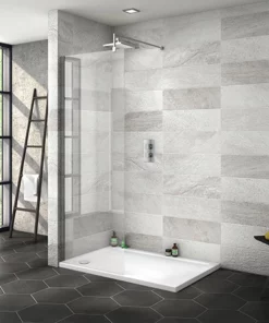 Nova 1200 x 800 Wet Room (700mm Screen + Tray)