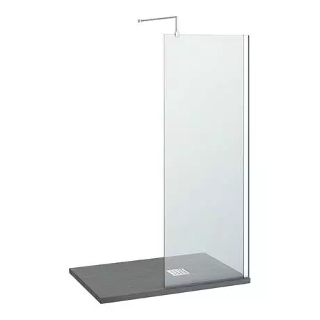 Nova 1200 x 800 Wet Room (700mm Screen + Slate Effect Tray) 2 Nova 1200 x 800 Wet Room (700mm Screen + Slate Effect Tray) - Image 2